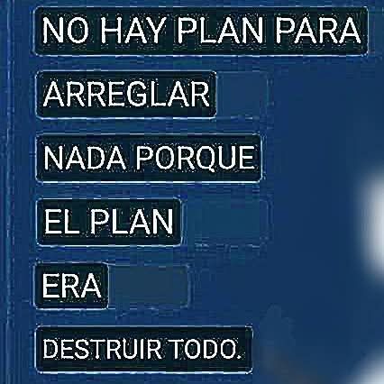 NO HAY NINGUN PLAN