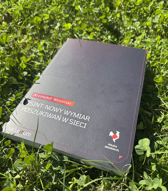 Sekurak (@sekurak) on Twitter photo Rozdajemy bezpłatnie ebooka tej książki OSINTowej (~200 stron)
Jak zdobyć? Polub wpis + napisz z maila firmowego na ca@securitum.pl z tytułem OSINT
Co więcej ebooka będzie można bezpłatnie rozpylić u siebie w firmie. Akcja do końca piątku, bez limitu na liczbę ebooków. #osint Rozdajemy bezpłatnie ebooka tej książki OSINTowej (~200 stron)
Jak zdobyć? Polub wpis + napisz z maila firmowego na ca@securitum.pl z tytułem OSINT
Co więcej ebooka będzie można bezpłatnie rozpylić u siebie w firmie. Akcja do końca piątku, bez limitu na liczbę ebooków. #osint