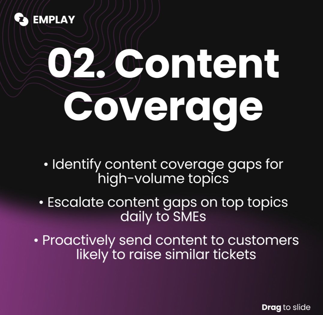 EmplayInc's tweet image. Ticket deflection a struggle? 😩 You&apos;re not alone! Most teams miss the real 
Q: How to prevent tickets, not just resolve them faster. 
💡4 key pillars can help.
 Let&apos;s chat strategies! 👇
 linkedin.com/posts/sanchita…

#TicketDeflection #CustomerSupport #ArtificalIntelligence #GenAI