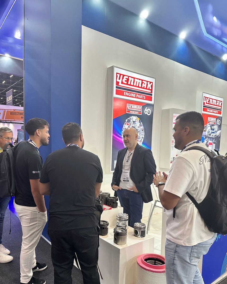 We would like to thank all visitors who attended the Automec spare parts and repair sector fair for light, heavy and commercial vehicles held in São Paulo.

#yenmak #engineParts #motorunuzdakiGüç #thePowerInYourEngine #cylinderliner #piston #pistonrings #exhibition #fair