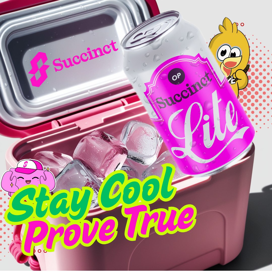azwardiiqbal's tweet photo. Crush the lies, sip the truth! @SuccinctLabs #TruthProver powers blockchain with ZKPs. Stay Cool, Prove True! ✅
@0xCRASHOUT @advaith @Zahar0n_ @ZhugeLyang @crlazeeee @hacknetic_ 👀 https://t.co/faaqqnsZNP