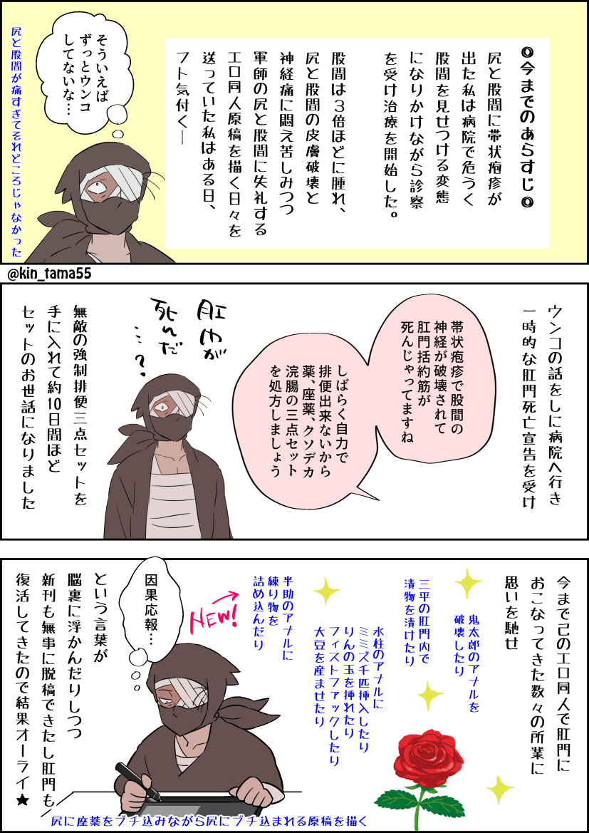 日記:肛門が死んだ日 