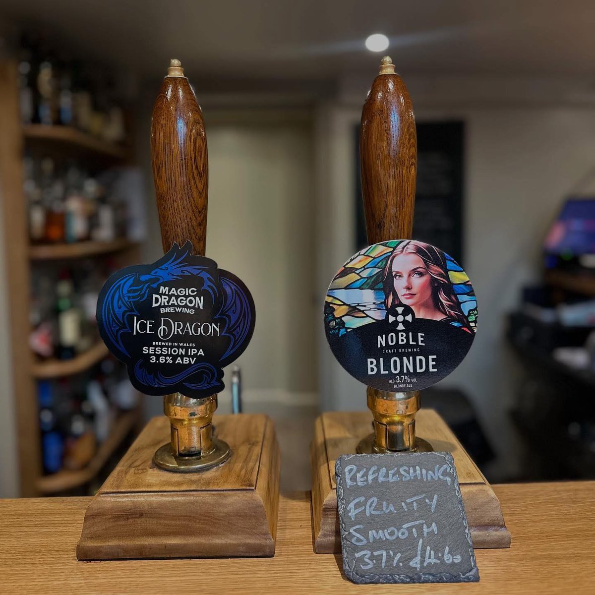 Ice Dragon is now available at The Bhurtpore Inn #magicdragonbrewing #icedragonbeer #welshbeer #ipabeer