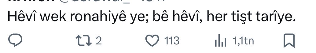 Kurdî şîrîn e û pir binivîse. Eger em rasttir jî binivîsin, pir baş dibe.

Min a ya bi kumik di alfabeyê de nedît. Çawan kumik hat ser a yê!

Piçekî din bi ber xwe bide, kurdiya te baştir dibe. Min Rast e

Tarî ye : Derve tarî ye.
Birçî ye : Ti kes ne birçî ye. 
Tî ye : kî tî ye?