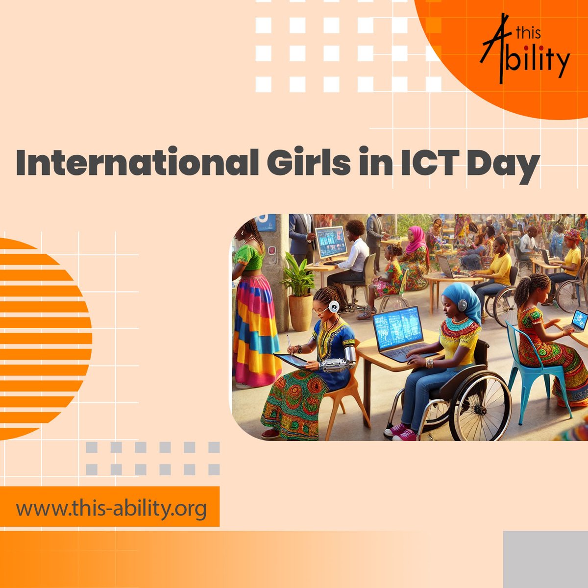 this_ability_ke's tweet photo. Today on #GirlsInICTDay , we celebrate the power of tech in building inclusive futures! 👩🏾💻
#Girls with #disabilities deserve access, leadership, and opportunity in #ICT. Let's break barriers and create spaces where they thrive.
#skills #SRHRplusD #HUUwezo #a11y #disabilityright https://t.co/PrD8gcEZ1D