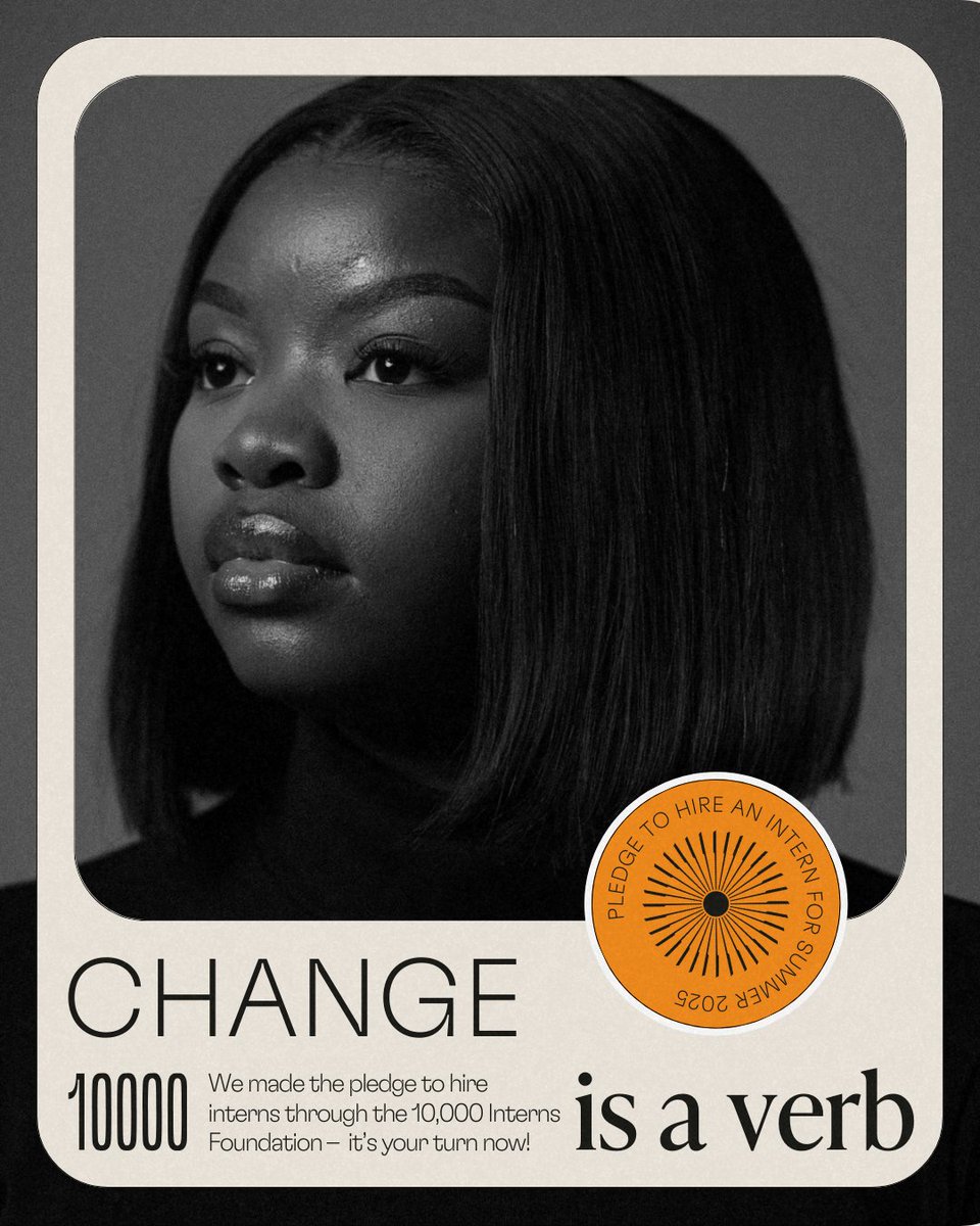 We’ve pledged to hire interns through The 10,000 Black Interns programme because we believe in creating opportunities that build a stronger, more inclusive workforce.  

This year, the programme is working to create even more internships and we’re proud to play a part.  

If your