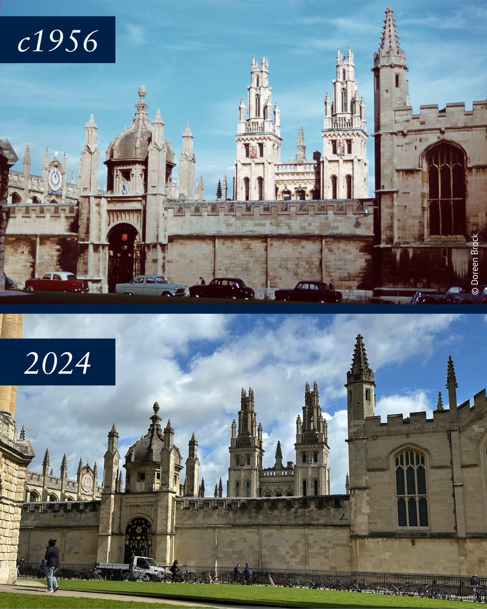 THEN vs NOW: Radcliffe Square looking towards All Souls

📷 | Doreen Brock

#ThrowbackThursday