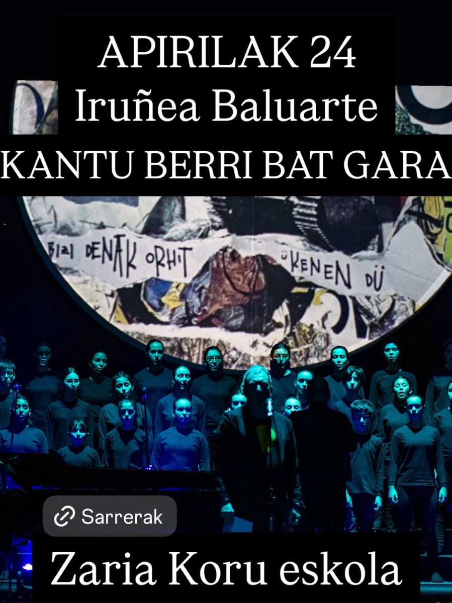 maia_jon's tweet photo. GAUR DA 💥💥💥
KANTU BERRI BAT GARA ☘️☘️☘️
NAFARROAKO AGURRA ❤️‍🔥
SARRERAK 👇🏽
https://t.co/aR2XbUy0o5 https://t.co/oBc2RIbhiu
