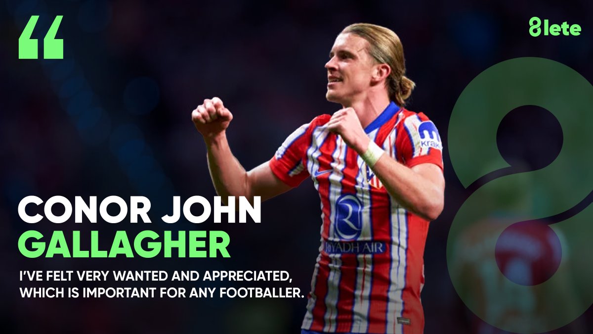 From a quiet kid in Epsom to a Chelsea and England midfielder, Conor Gallagher’s grit stood tall. Battling injuries and setbacks, he rose with relentless energy. His journey is proof - resilience and hard work can write your name in the big leagues. #8lete