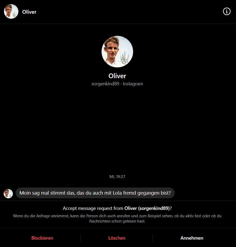 Dinge, die zu weit gehen Part 1