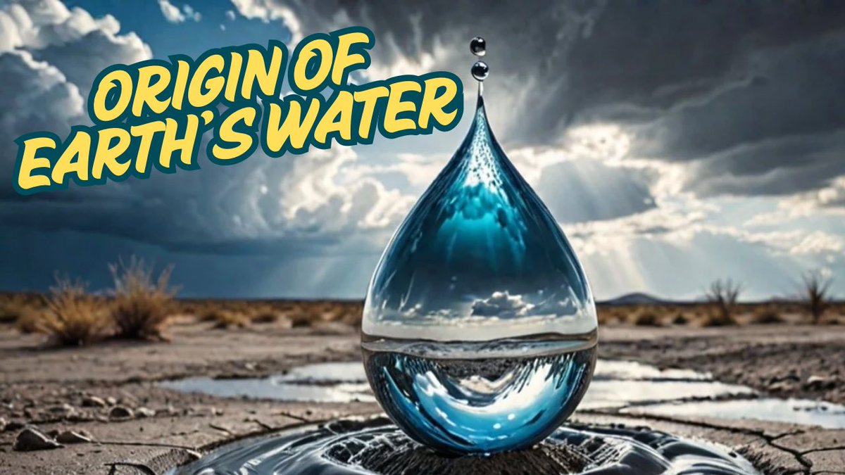 Scientists Just Found Where Earth's Water REALLY Came From? youtu.be/cq2mnaS3AcY?si… vía <a href="/YouTube/">YouTube</a>