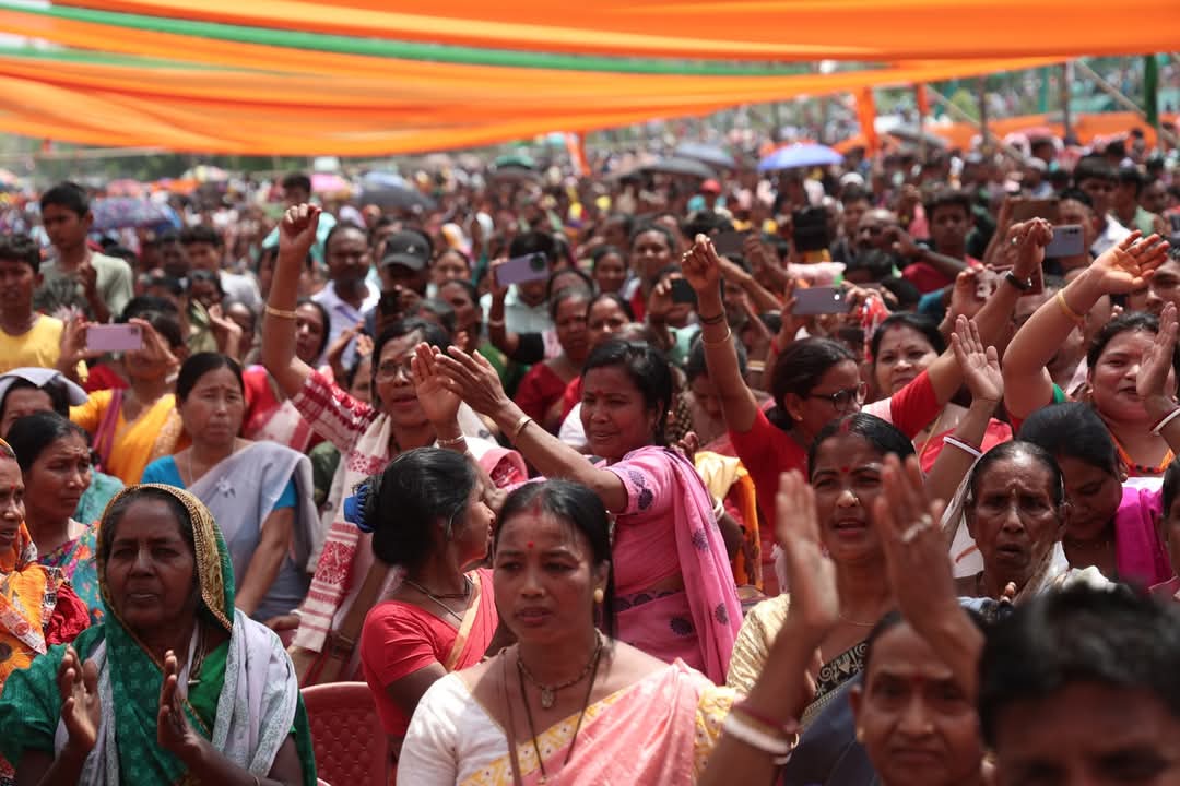 Ramkrishna Ghosh (@rkghoshbjp) on Twitter photo "CM Dr. <a href="/himantabiswa/">Himanta Biswa Sarma</a> addressed a huge election rally in Hojai today. People showed their support for NDA. Thanks to District BJP and locals for making the event successful 🙏."
#panchayatelections #Panchayatiraj "CM Dr. <a href="/himantabiswa/">Himanta Biswa Sarma</a> addressed a huge election rally in Hojai today. People showed their support for NDA. Thanks to District BJP and locals for making the event successful 🙏."
#panchayatelections #Panchayatiraj