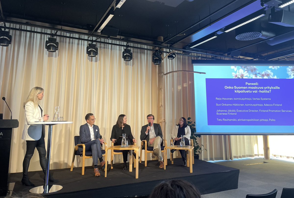 Kyllä se edelleen meille kilpailuetu on, nimittäin Suomen maakuva. Mutta pysyykö tilanne samana tulevaisuudessa? Ei ainakaan automaattisesti. Maakuva vaatii jatkuvaa ja kasvavaa työtä. Tärkeä teema <a href="/Paltary/">Palta - Palvelualojen työnantajat</a>:n kevätseminaarissa.