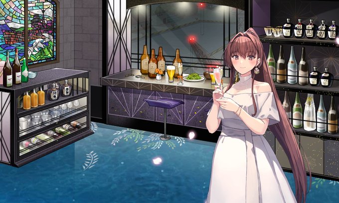 お祝いモードと背景がよく馴染んでる。
#艦これ 