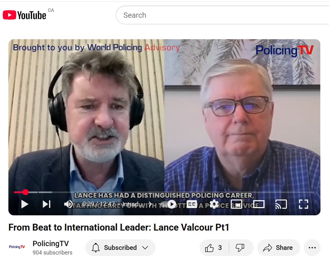 Lance Valcour 🇨🇦 (@lance_valcour) on Twitter photo HUGE THANKS to <a href="/BernardRix/">Bernard Rix - on the #PolicingFriendshipTour</a> and <a href="/policingtv/">PolicingTV</a> for hosting me for a three-part interview, in part about my new book: 𝙄𝙛 𝙏𝙝𝙚𝙮 𝙊𝙣𝙡𝙮 𝙆𝙣𝙚𝙬: 𝘼 𝘾𝙤𝙥'𝙨 𝙅𝙤𝙪𝙧𝙣𝙚𝙮 𝙬𝙞𝙩𝙝 𝘼𝙙𝙙𝙞𝙘𝙩𝙞𝙤𝙣 𝙖𝙣𝙙 𝙈𝙚𝙣𝙩𝙖𝙡 𝙃𝙚𝙖𝙡𝙩𝙝.
The interview was recorded last month, just HUGE THANKS to <a href="/BernardRix/">Bernard Rix - on the #PolicingFriendshipTour</a> and <a href="/policingtv/">PolicingTV</a> for hosting me for a three-part interview, in part about my new book: 𝙄𝙛 𝙏𝙝𝙚𝙮 𝙊𝙣𝙡𝙮 𝙆𝙣𝙚𝙬: 𝘼 𝘾𝙤𝙥'𝙨 𝙅𝙤𝙪𝙧𝙣𝙚𝙮 𝙬𝙞𝙩𝙝 𝘼𝙙𝙙𝙞𝙘𝙩𝙞𝙤𝙣 𝙖𝙣𝙙 𝙈𝙚𝙣𝙩𝙖𝙡 𝙃𝙚𝙖𝙡𝙩𝙝.
The interview was recorded last month, just