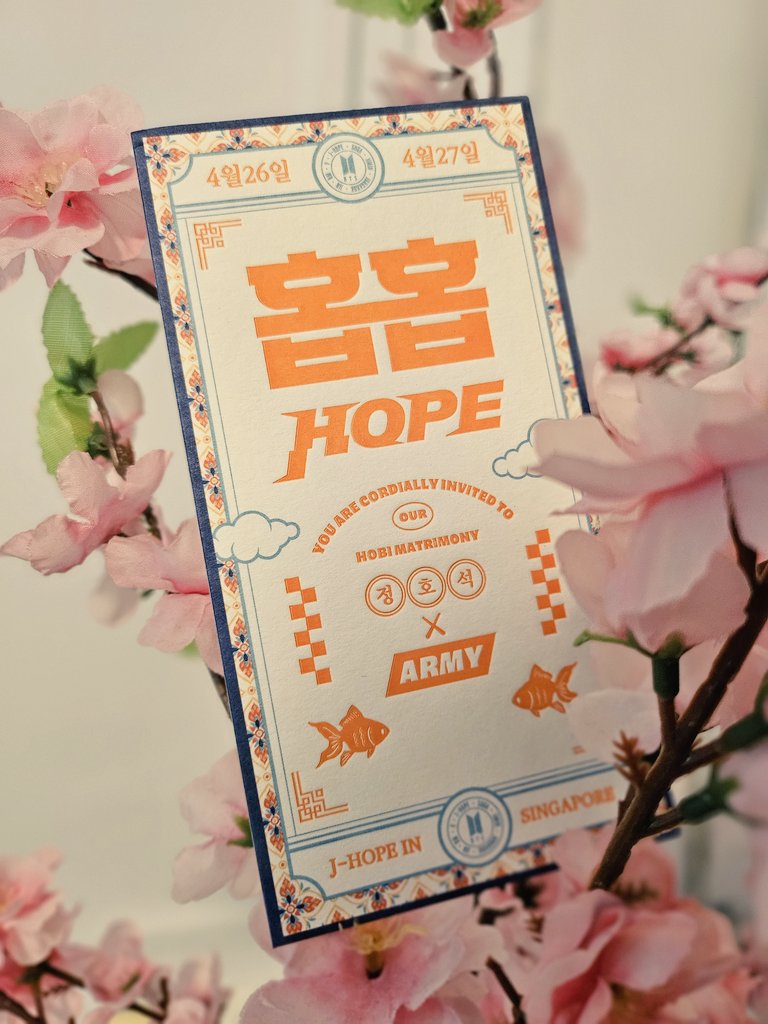 Esu_N_'s tweet photo. 🌸 Spring Wedding? 🌸

Grab FREE invites to our
👰‍♀️《 Hobi Matrimony 》

Find me at Kallang Wave Mall
26/04 - 1pm to 2pm
27/04 - 1pm to 4pm

Limited to 300pcs a day!
While stocks last https://t.co/udLpvHSa1Q