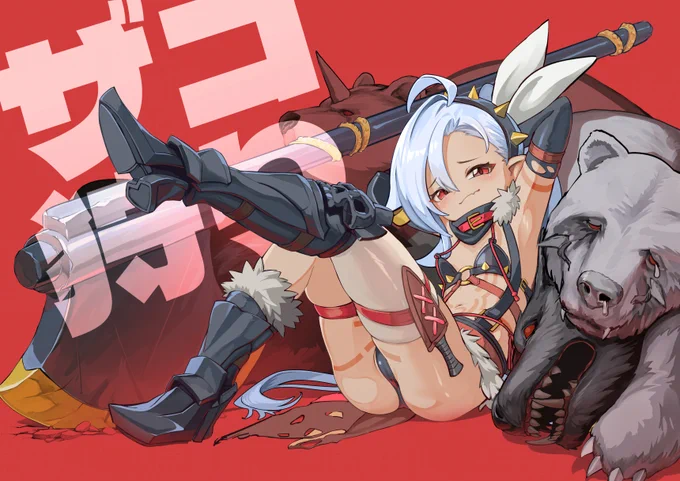 #ザコ狩り シリーズ、コミティアにてイラスト本頒布予定です。がんばるぞ!こんなモンスターと戦ってほしいとかあればコメントで教えて～! 