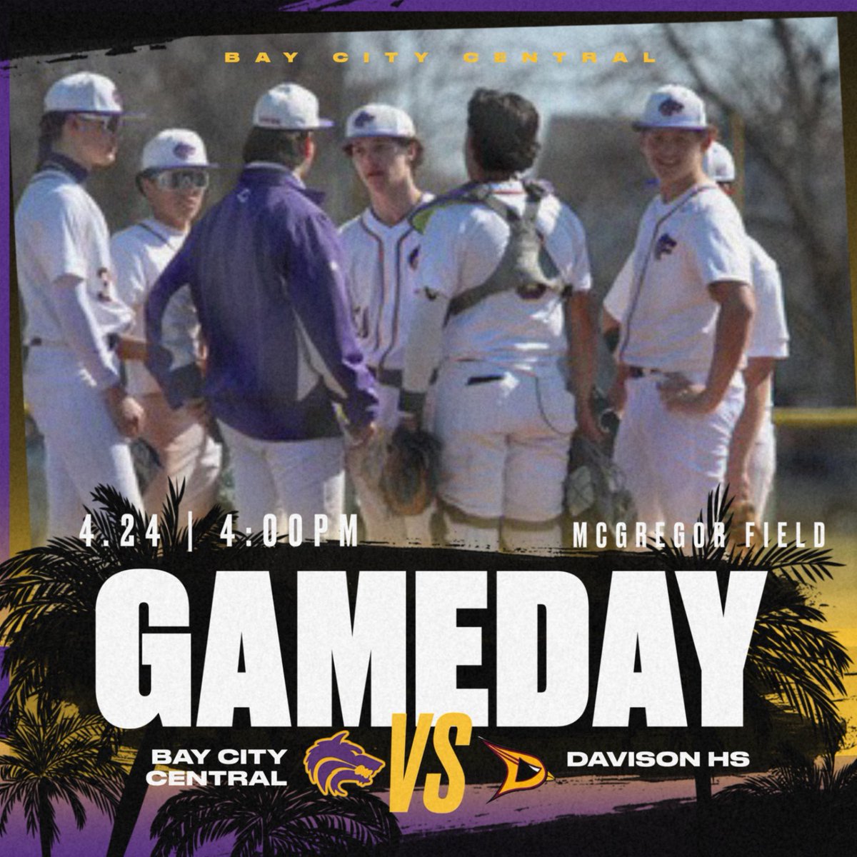 Bay City Central Baseball tweet media