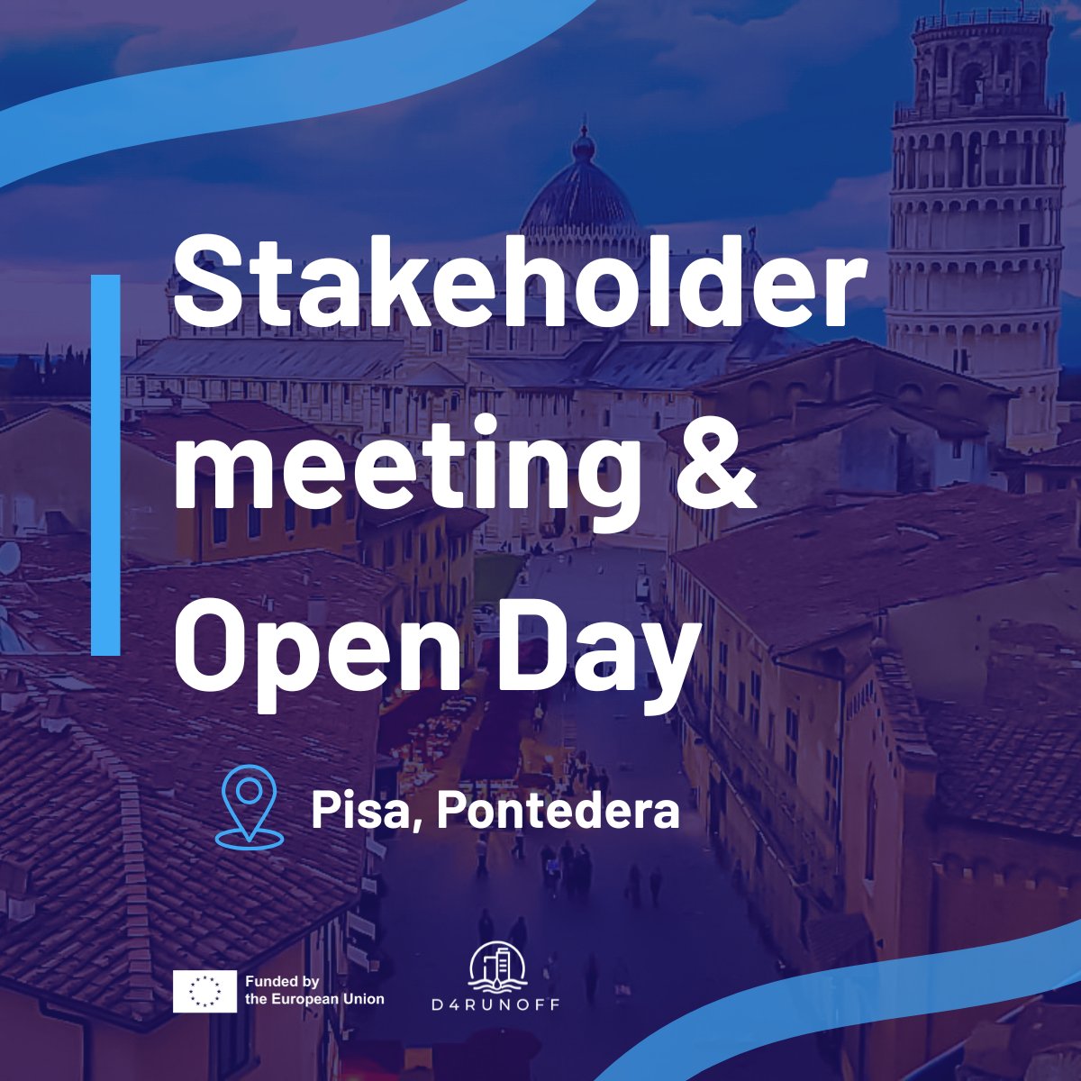 D4RUNOFF project (@d4runoff) on Twitter photo Tuscany🇮🇹 next month! #D4RUNOFF brings 2 days of water-innovation & youth power.
13 May Pisa – Stakeholder Meeting
15 May Pontedera – Open Day at <a href="/PiaggioMuseum/">Museo Piaggio</a> 🛵
⚡ Cards game, gamification, AI serious game & drawing corner for students.
Learn more 👉d4runoff.eu/d4runoff-stake… Tuscany🇮🇹 next month! #D4RUNOFF brings 2 days of water-innovation & youth power.
13 May Pisa – Stakeholder Meeting
15 May Pontedera – Open Day at <a href="/PiaggioMuseum/">Museo Piaggio</a> 🛵
⚡ Cards game, gamification, AI serious game & drawing corner for students.
Learn more 👉d4runoff.eu/d4runoff-stake…