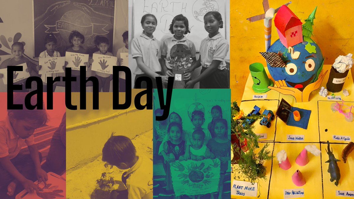 SarthakNGO's tweet photo. On #EarthDay , the children of Yellow Rooms came together to express their love for nature, a gesture rooted in hope, care, and responsibility. 

#YellowRooms culture is rooted in empathy — caring for one another, for animals, and for the world we share.#EarthDay2025 https://t.co/KGS8ogvhIe