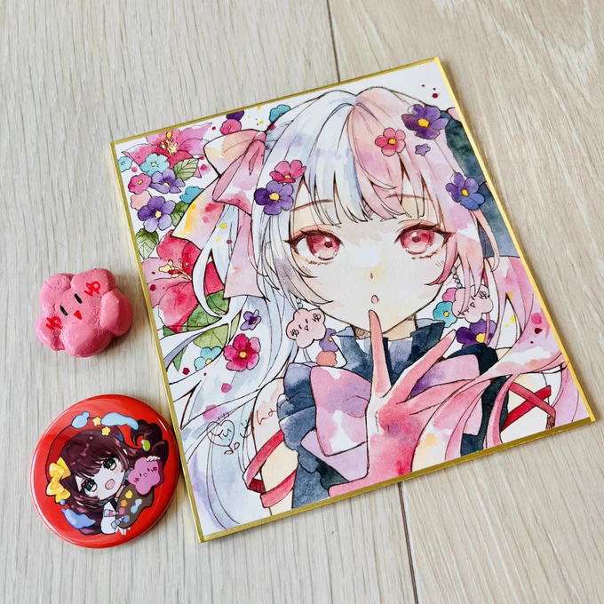 先日の配信で描いてたやつです!クリフェスでオリジナル原画も販売します 