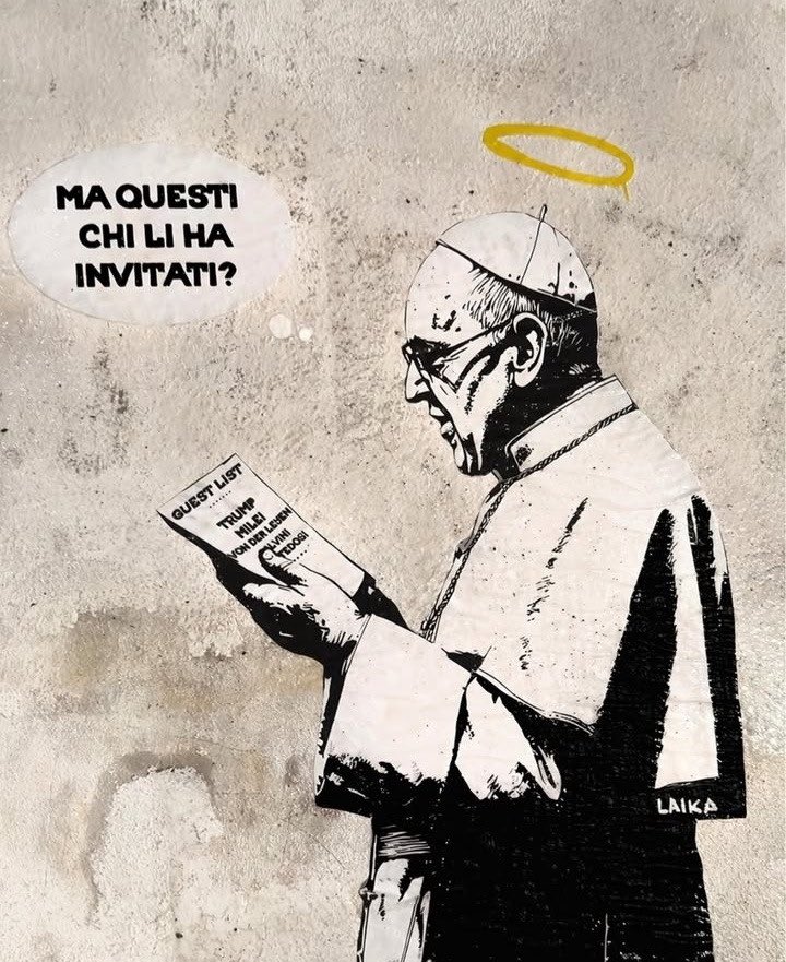 annapaolasanna's tweet photo. Street art a Roma. Laika. Chi li ha invitati? https://t.co/ni07YWTdVJ