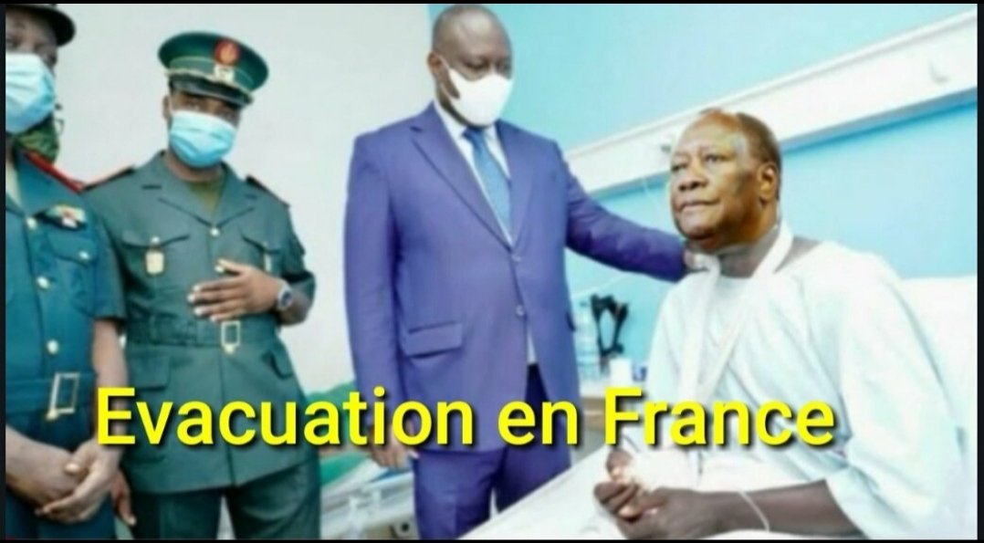 Alassane ouattara est dans un état critique. Voici la vidéo 👉 youtu.be/c07HuJ06Bu4?si… aime ça et partage stp