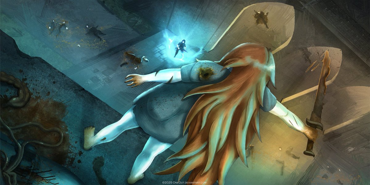 ©OneOut-deviantart.com/oneout/art/Bey…

#deviantart #oneout #scifi #digitaldrawing #drawing #painting #worldbuilding #digitalpaintng #art #design #storytelling #worldbuilding
