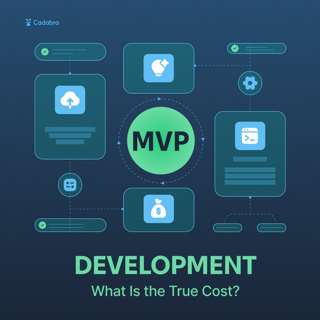 CTO_Cadabra's tweet image. How much does an MVP actually cost in 2025? 💰

Our new guide reveals:

$10K: Basic MVP
$50K: Average complexity
$150K+: Feature-rich MVP

Read the full guide: cadabra.studio/blog/how-much-…

#StartupCosts #MVPDevelopment