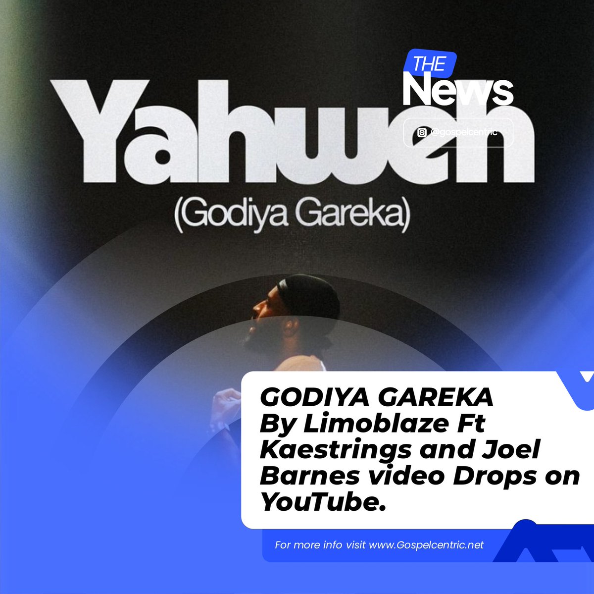 GospelCentric's tweet photo. GODIYA GAREKA By @Limoblaze  ft @kaestrings and @iamjoe_l  video Drops on Limoblaze page on YouTube.

Follow for More faith inspiring content 

#GospelCentric #inspiringfaith #newmusicalert🚨 #musicvideo #limoblaze #kaestring #joelbarnes https://t.co/AqJxX7wQ0r