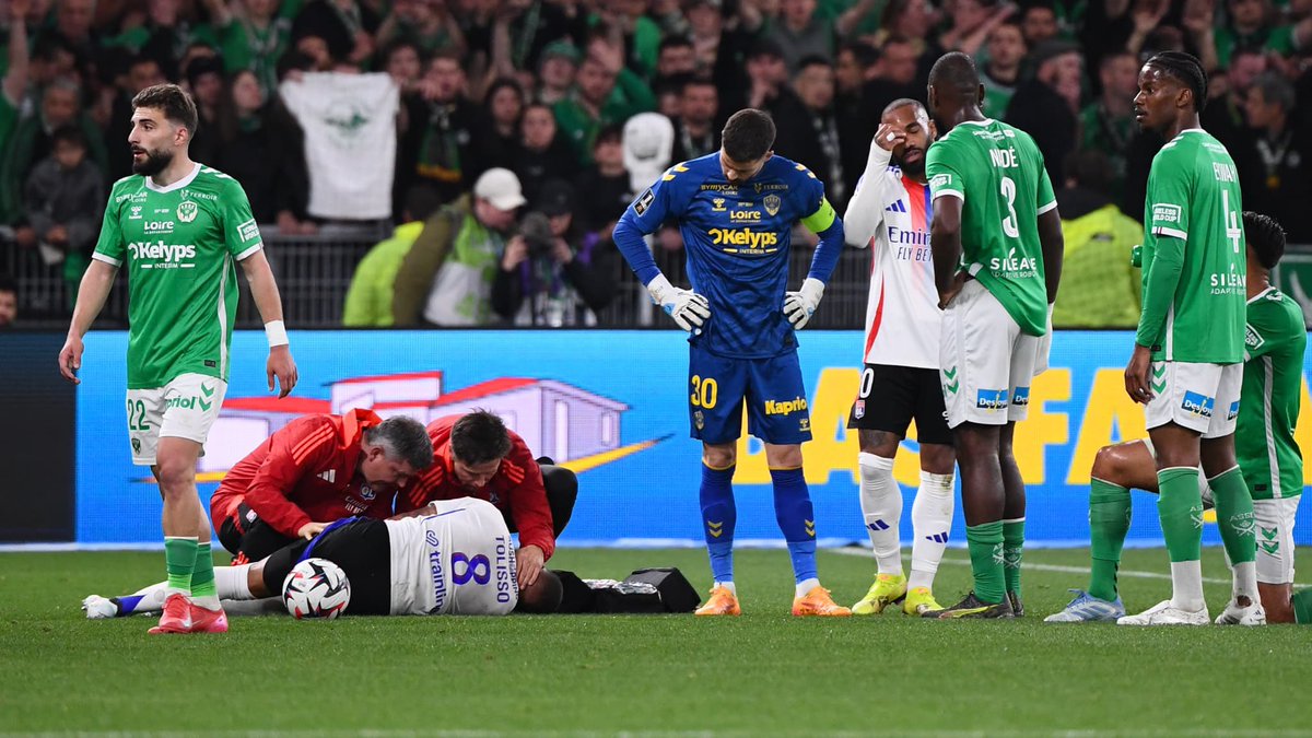 LaMiseAuVert_'s tweet photo. 🚨 Alors qu’était craint une amputation, Tolisso pourrait finalement rejouer dès ce week end ! 

(@lequipe) https://t.co/XEaczdkAo7
