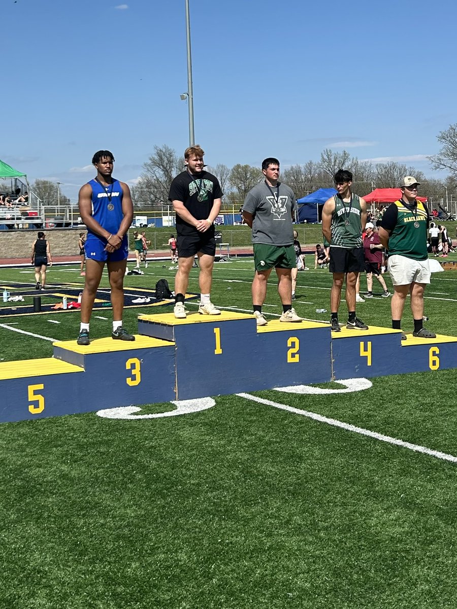 Congratulations to Senior, Tyler Ondrusek who placed FIRST 🏅 in shot put at the MAC Championships. 58’6” (PA #2)!!! Keep grinding Tyler!
