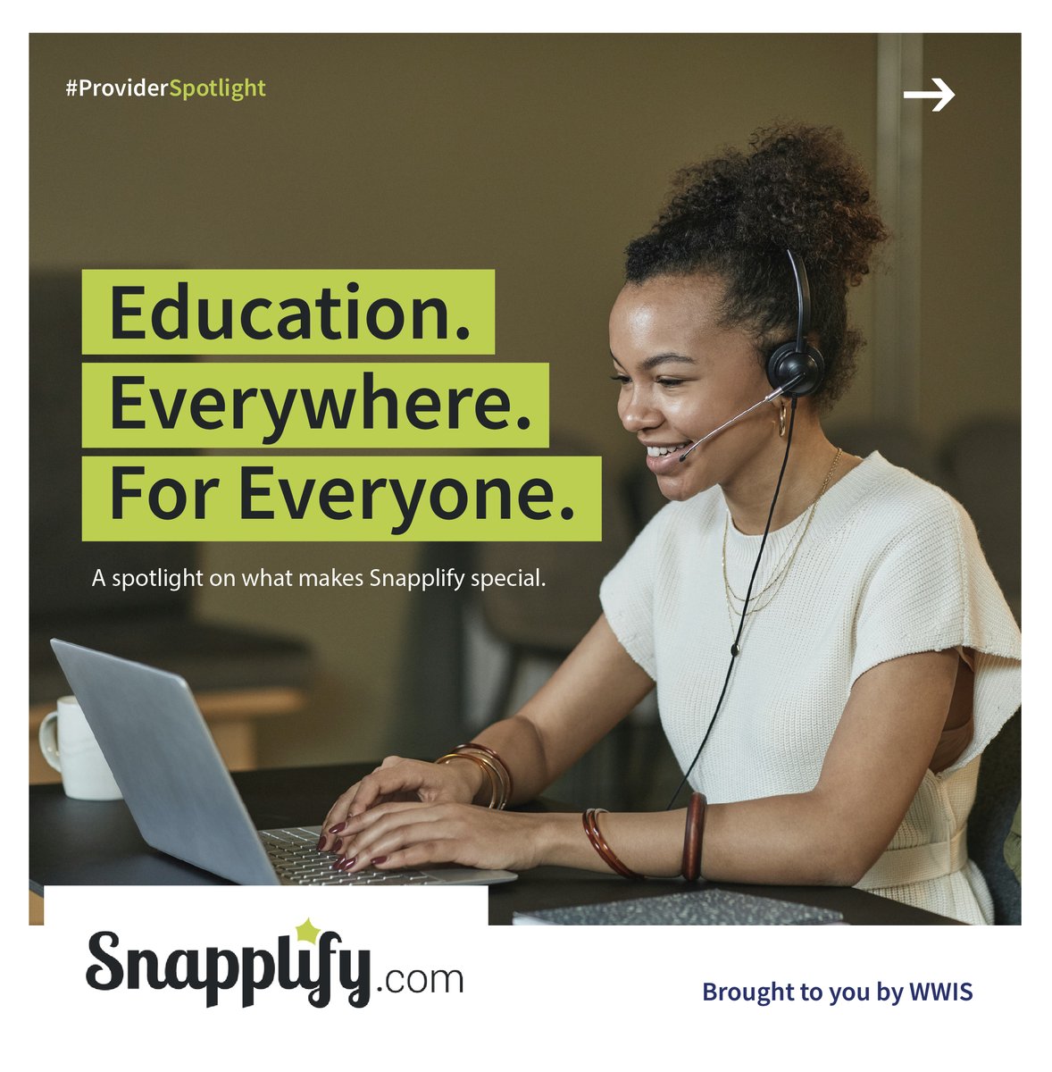 wwis4's tweet image. Coming off the heels of World Book Day, we’re spotlighting @snapplify a provider that’s transforming how learners access books and educational content across Africa and beyond.

We’re proud to represent Snapplify at WWIS.

#WWIS  #Snapplify #WorldBookDay  #EdTech