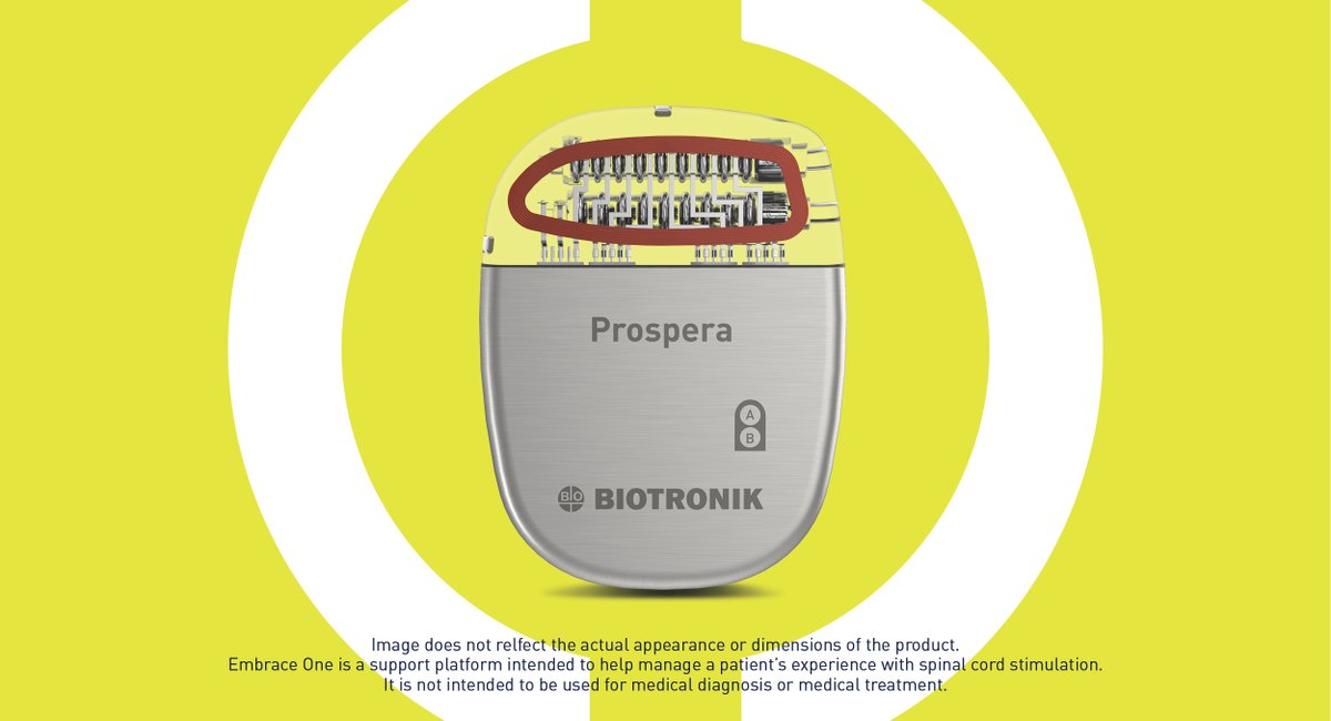 The Prospera® SCS System with Embrace One™ brings together a deep legacy of excellence, robust clinical evidence, and first-of-its-kind connectedness to elevate and optimize the SCS experience.  

Learn more: ow.ly/fWog50VEJ6o