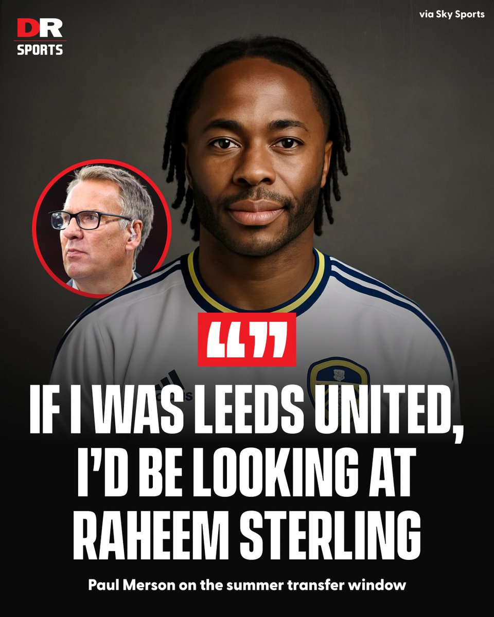Should Raheem Sterling be Leeds United's first signing on their return to the Premier League? 🤔

#LUFC #Arsenal #Chelsea