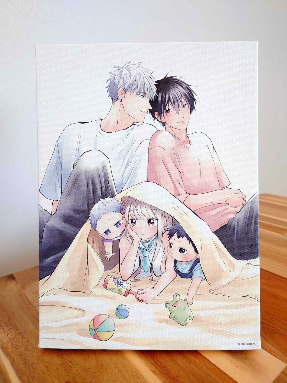 ひじき　嫌いでいさせて　オンラインくじ　直筆サイン入り　キャンバスボード ひじき 嫌いでいさせて オンラインくじ 直筆サイン入り