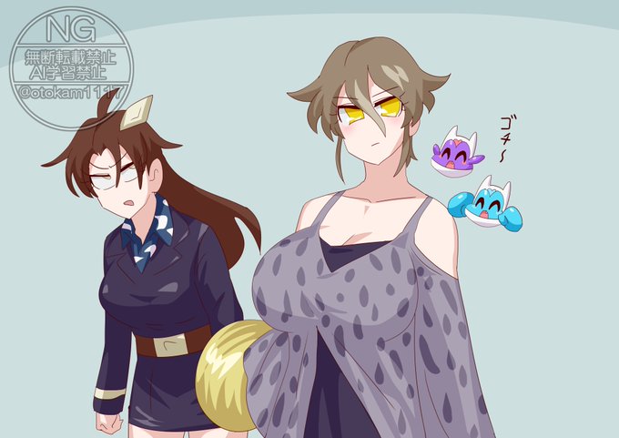 愛想悪いやつのほうが懐かれてる #キュアライダー #ライダー少女 