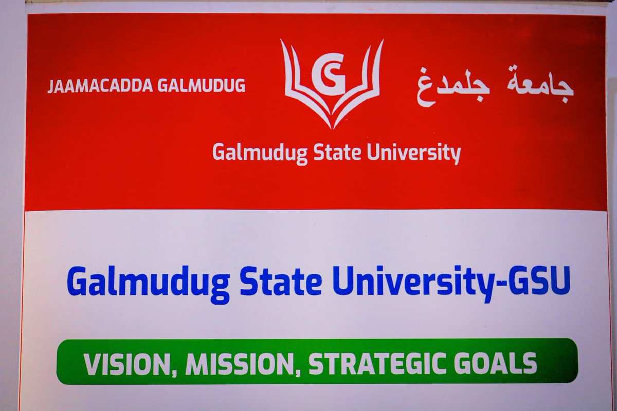 MoECHEGalmudug's tweet photo. 1/5 
Wefdiga ayaa sidoo kale gaaray, Jaamacadda Galmudug State University iyagoona kulamo la qaatay maamulka sare ee Jaamacadda &amp; Macallimiinta. https://t.co/zwRhgHdf5h