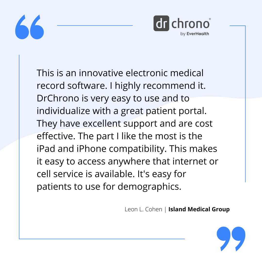 DrChrono by EverHealth tweet media