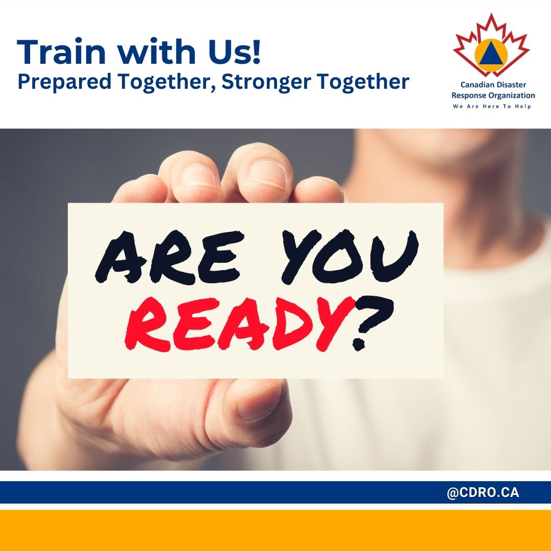 Canadian Disaster Response Organization (CDRO) tweet media