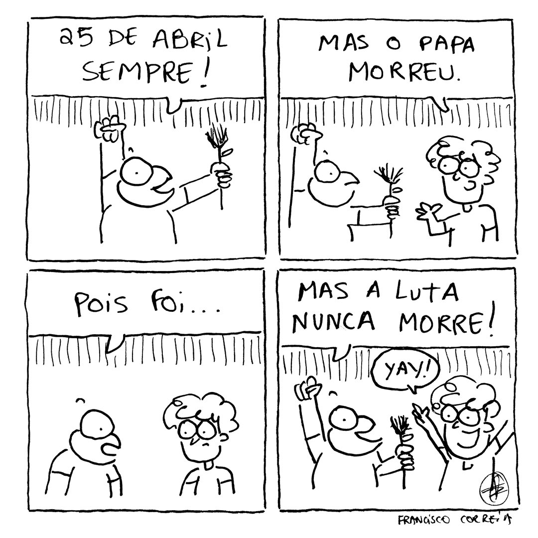 ChicoCorea's tweet image. A LUTA NUNCA MORRE!