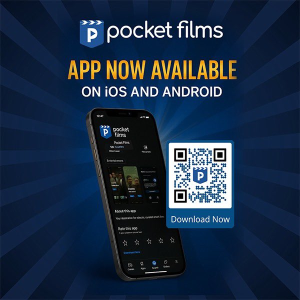 The Pocket Films app is now ready to wow you and set the entertainment bar high ! Download it now from Google Play or App Store 
#pocketfilms #ios #GooglePlay