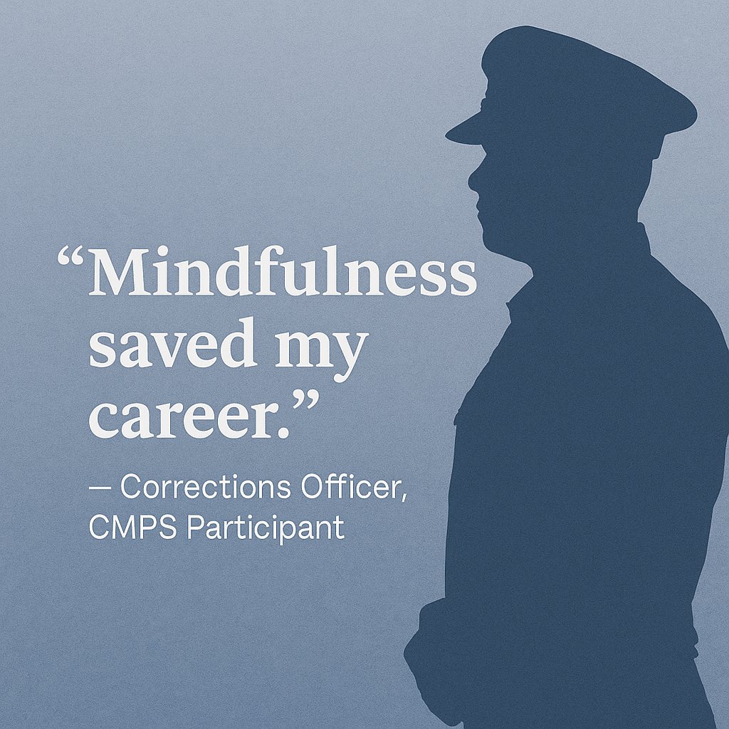 CMPS_MBWR's tweet image. 🔥 This is what mindfulness in public safety looks like.
CMPS offers evidence-based mindfulness programs that support those who serve on the front lines.

#MindfulnessInUniform #CMPS #PublicSafetyWellness #ShiftReady #BurnoutPrevention