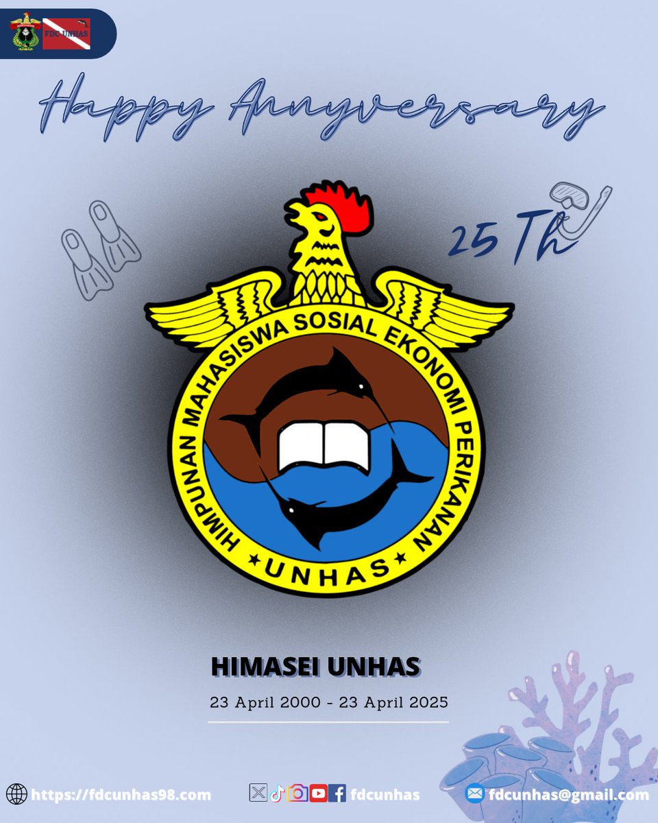 [HAPPY ANNYVERSARY 25 TAHUN HIMASEI UNHAS]

Semoga menjadi lembaga yang tetap eksis dan dapat membentuk kader yang berkualitas. Salam Waspada Dira Anuraga