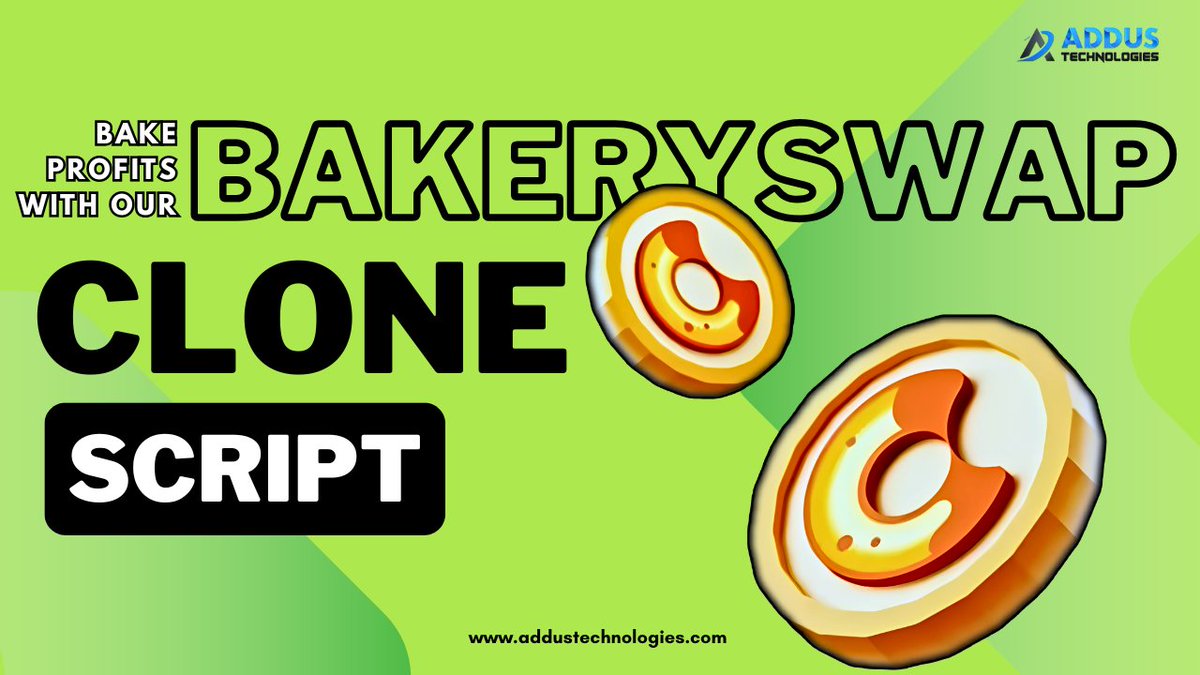addustech's tweet image. #AddusTechnologies provides a strong #BakerySwapCloneScript, which allows you to create your #DecentralizedExchange easily.

Explore More -addustechnologies.com/bakeryswap-clo…

#DeFiDevelopment #CryptoExchange #YieldFarming #BakerySwapClone #CryptoBusiness #DeFiSolutions #Blockchain #Morocco