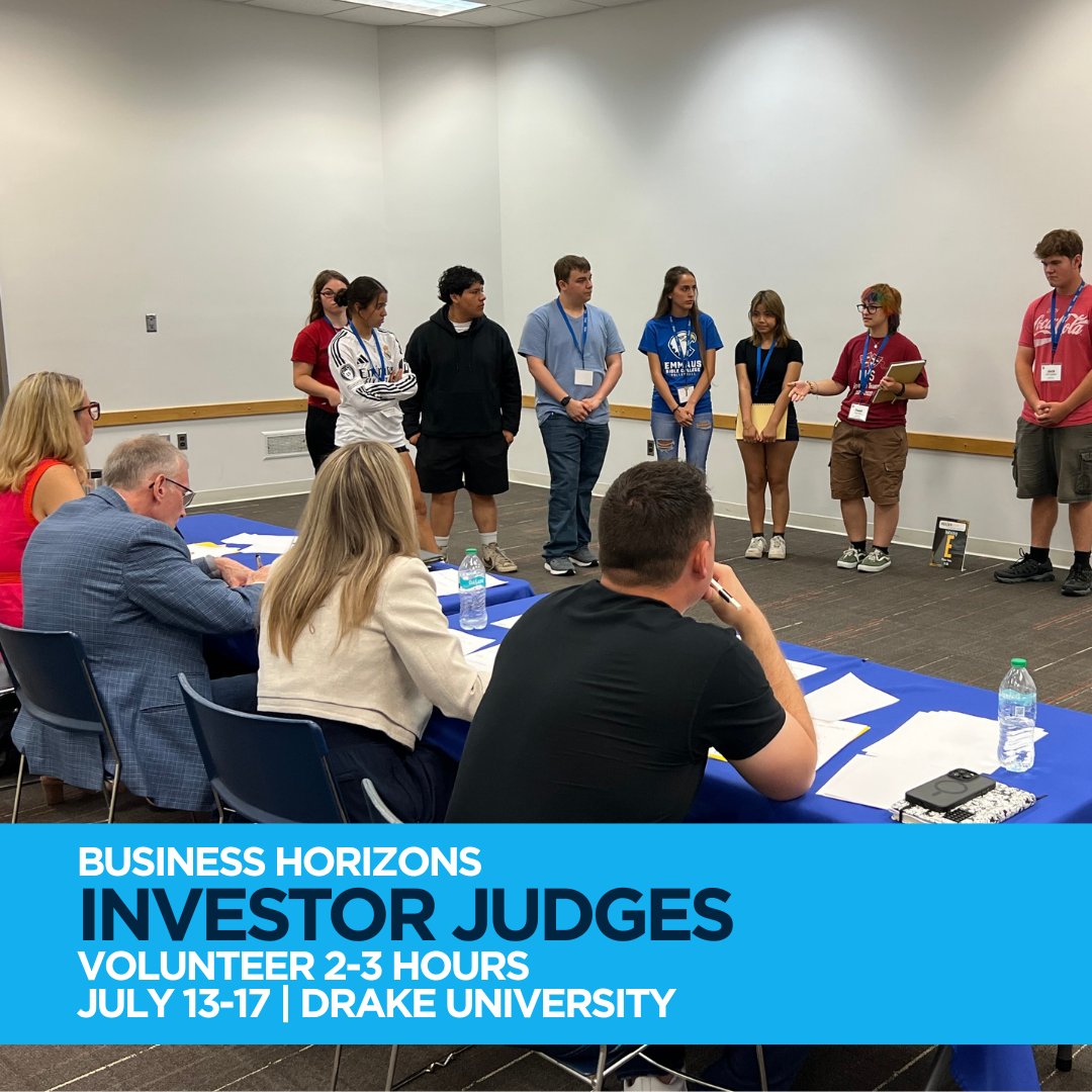 Curious to hear fresh ideas from rising young entrepreneurs? Volunteer a few hours to judge our business pitch competition and help inspire the next generation of innovators.

Interested in learning more? Get in touch with us! loom.ly/bXdHyUA