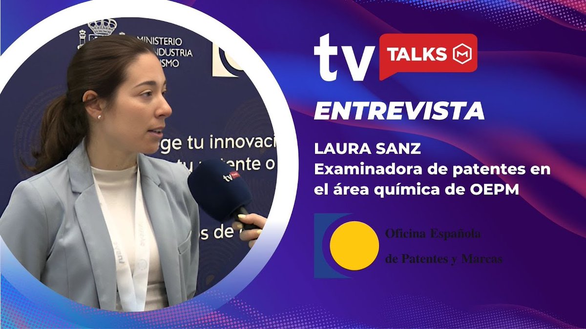 IndustryTalksES's tweet photo. 🔴#tvTALKS🚀 | Laura Sanz, @OEPM_es: “Las #empresas deben conocer la importancia de proteger su marca”  #WhyH2 @LaNaveMadrid 👉🏼 ¡𝐃𝐚𝐥𝐞 𝐚𝐥 𝐩𝐥𝐚𝐲! ▶️ https://t.co/nD18HCsb1e #GoIndustry🚀 https://t.co/p7Zm6sWDj1