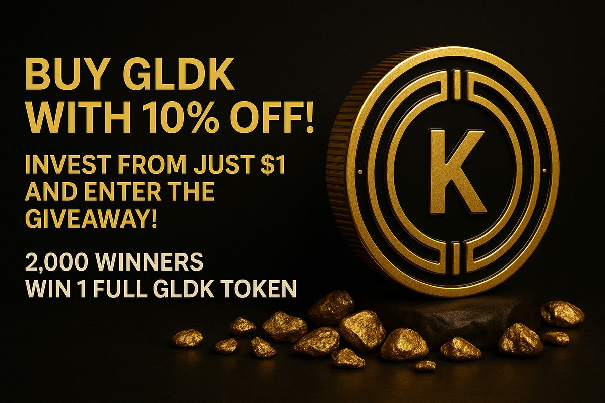 Asiannetlabs's tweet photo. $GLDK Contest

1. Purchase Requirement
Buy a minimum of $1 USD worth of $GLDK on our Website: https://t.co/exTUuZ8rhX

2. Proof of Purchase:
Comment a screenshot of your transaction showing the date and amount.

Join Now:
https://t.co/88qligPmcG https://t.co/zYOXgYGCTr