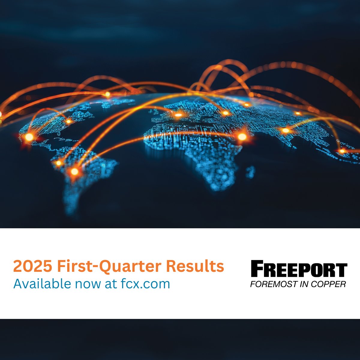 FM_FCX's tweet image. Read about Freeport-McMoRan’s financial and operational performance in its first-quarter results released today here: tinyurl.com/msrx4dwj