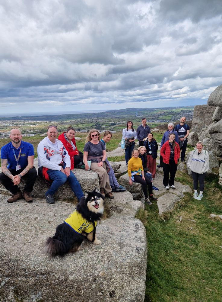 CFT Health and Wellbeing (@cftstaffhealth) on Twitter photo Dan and Zara had a wonderful time leading colleagues on a walk around Carn Brea last week. #CardinhamWoods have just confirmed they are offering free parking for our wellbeing walk on 17 Sept. All walks email wellbeing@nhs.net to join Dan and Zara had a wonderful time leading colleagues on a walk around Carn Brea last week. #CardinhamWoods have just confirmed they are offering free parking for our wellbeing walk on 17 Sept. All walks email wellbeing@nhs.net to join